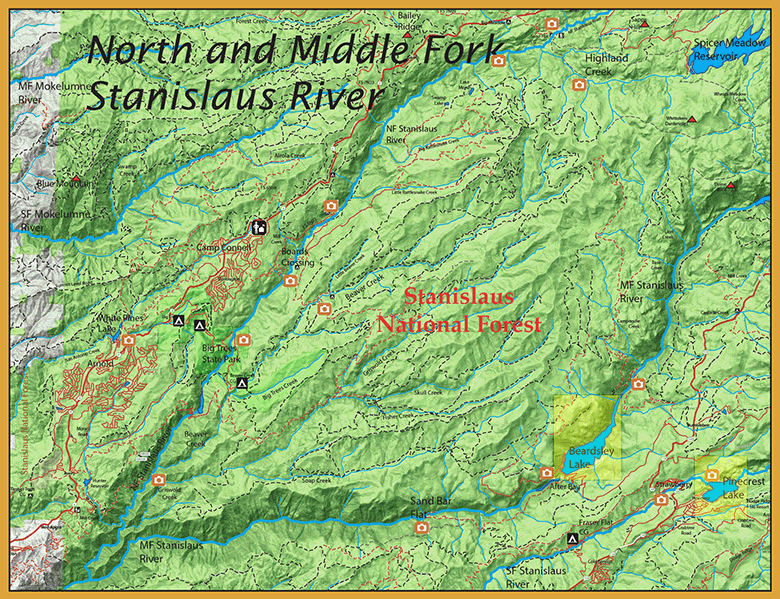North Fork Stanislaus RiverWestside Sierra