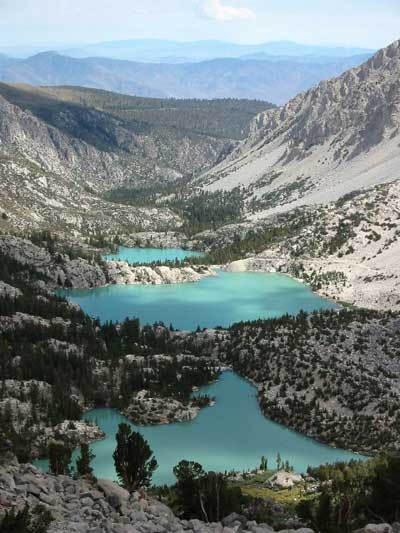 first, second, third big pine lakes