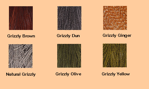 Keough Grizzly Saddle Color Chart