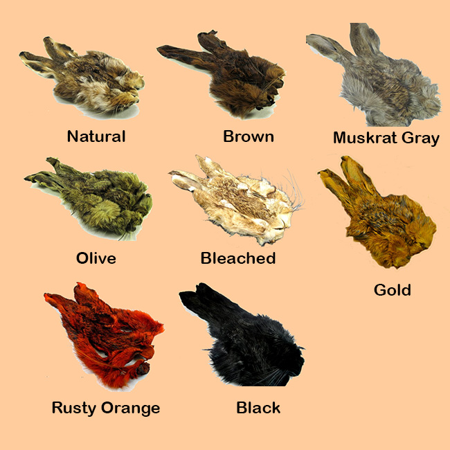 color chart Hare's Mask