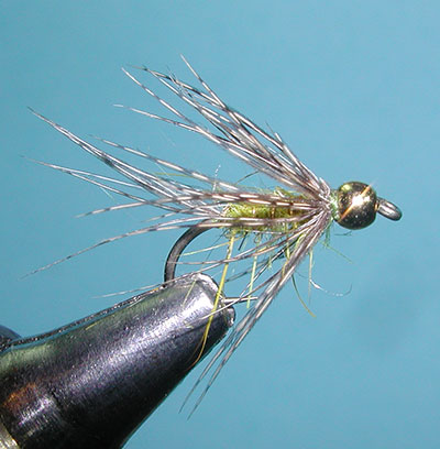 BH Hares Ear Soft Hackle, Olive