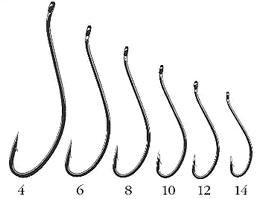 DAIICHI Hooks with 50pcs in a pack Size#14 Target for Black Seabream etc. 