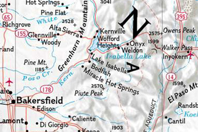 Lower Kern River Directions