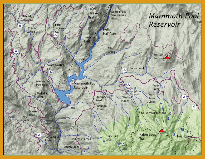 Mammoth Pool Reservoir