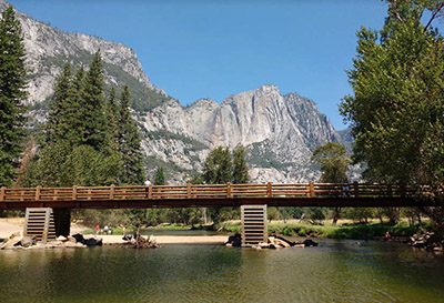 Merced River, Swingbridge