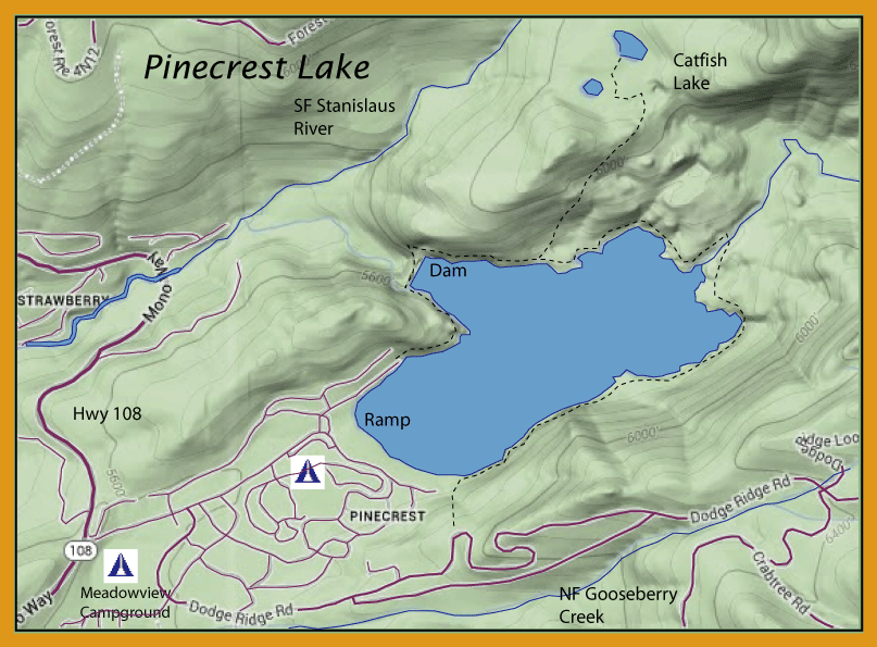 Pinecrest lake