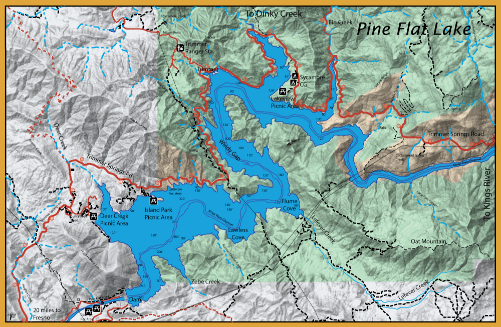 Pine Flat Reservoir