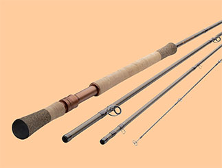 RITZ 4PC 3WT 10FT NYMPHING FLY ROD TRANSLUCENT GREEN IM6 GRAPHITE 