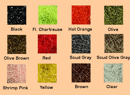 color chart Micro Polar Chenille