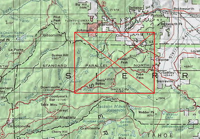 Upper North Fork Yuba Directions