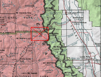 Upper Bubbs Creek Directions