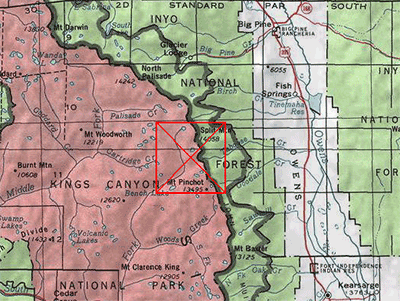 Upper South Fork Kings River Directions