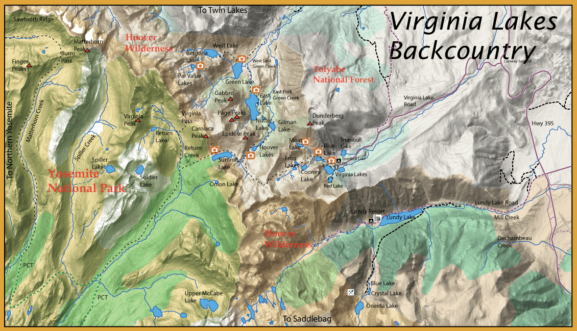 Virginia Lakes Backcountry