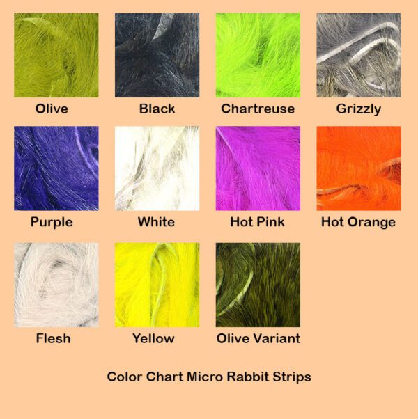 Color Chart Micro Rabbit Strip