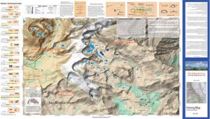 Cottonwood Lakes Fly Fishing Map