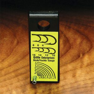 Griffin Hook Hackle Gauge