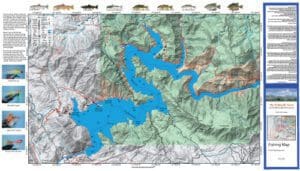 Pine Flat Lake Map