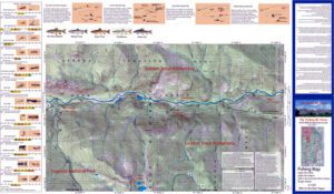 Upper Kern 6 fly fishing map