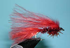 Randy's Belly Boat Fly, Leech Brown