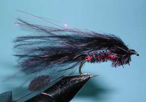 Randy's Belly Boat Fly, Black