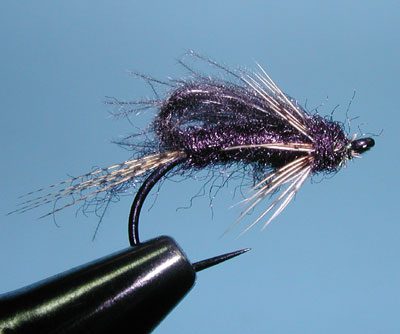 CDC Bubbleback Caddis, Black