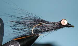 Black Clouser Deep Minnow