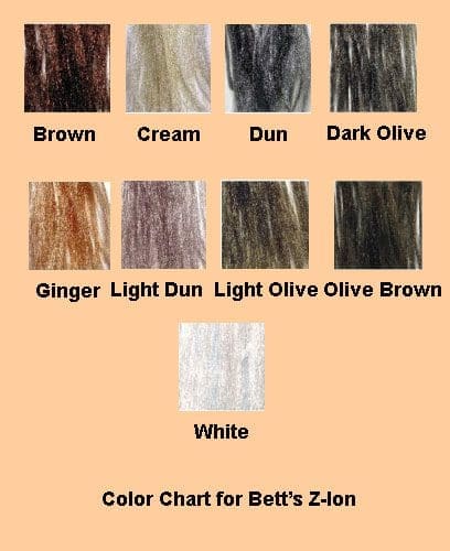 Z-Lon Color Chart
