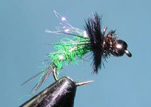 Cannabis products including dried marijuana and a container with a label.