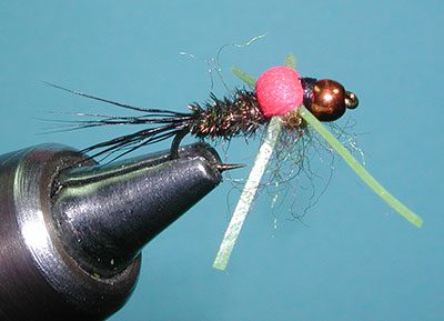 BH Rubberleg Red Foam Kern Emerger