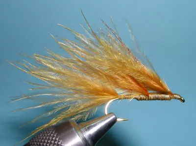 Olive Brown Marabou Leech