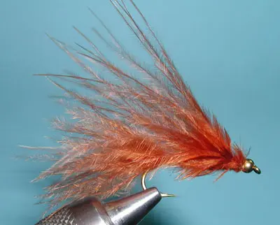 Crawdad Orange Marabou Leech