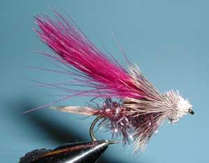 Burgundy Marabou Muddler