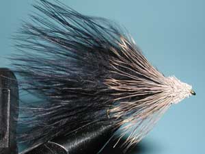 Black Marabou Muddler