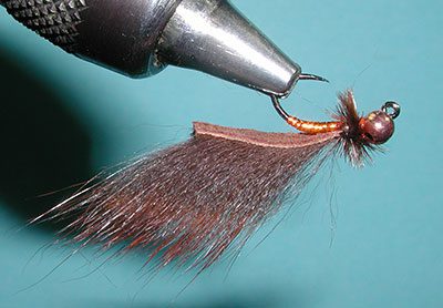 Mayer Mini Leech Jig, Brown