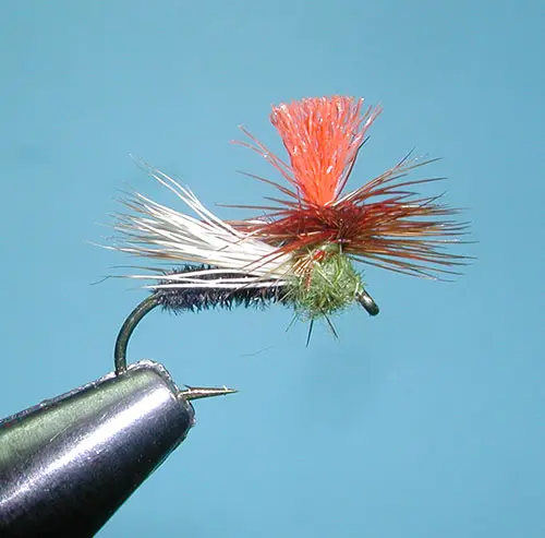 Parachute Caddis, Dark Olive