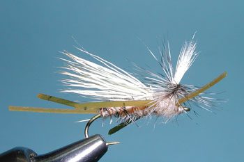 Tan Rubberlegs Caddis Paralyzer