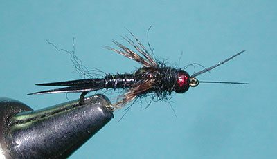 Poxyback Micro Stonefly, Dark