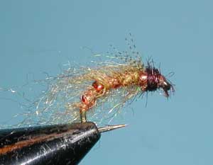 Pulsating Caddis, Tan