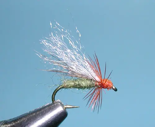 LaFontaine's Diving Caddis, Brown and Green