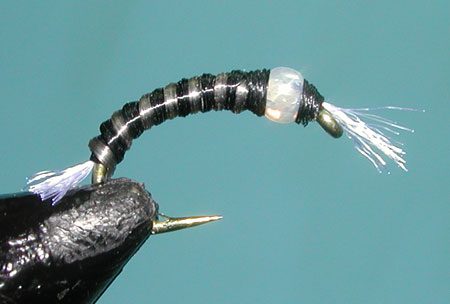 Black/Gray Spanflex Emerger