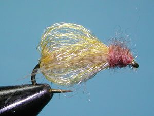 Deep Sparkle Pupa, Brown/Yellow