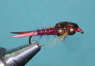 Tungsten Head Stonefly, Mahogany