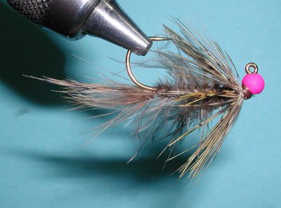 Hot Spot Pheasant Bugger Jig