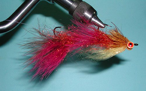 Articulated Trout Slider, Rusty Brown