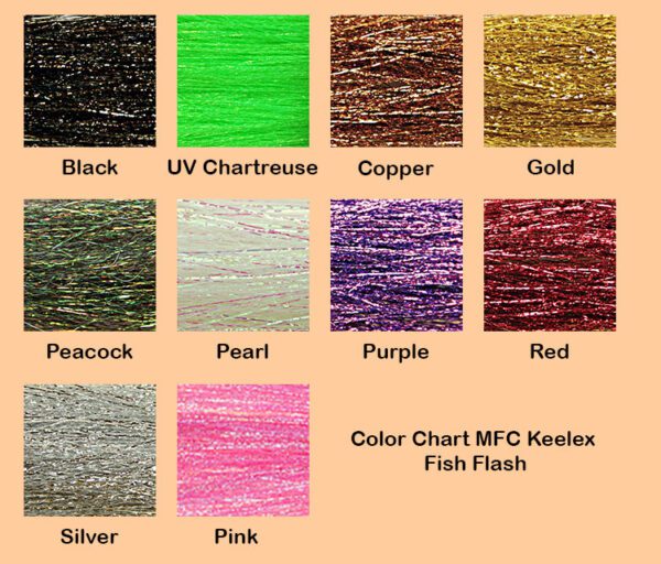 Color Chart MFC Keelex Fish Flash