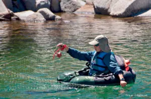 Gillnetting at Rock Basin Lakes