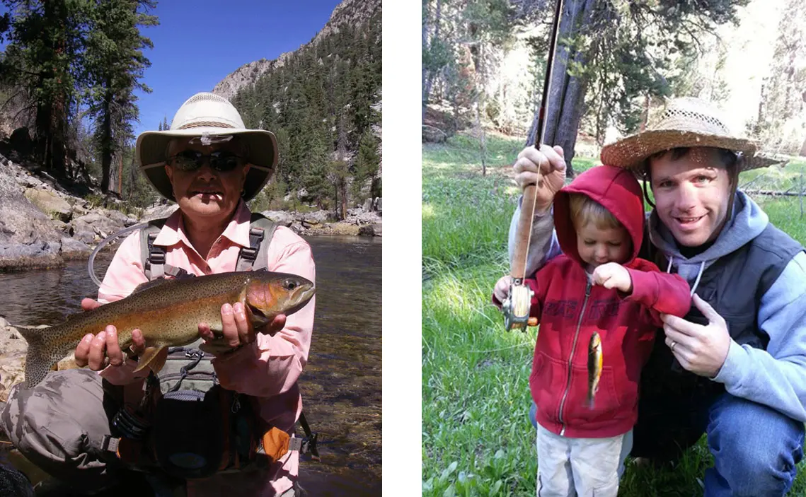 Kern River Rainbow and Little Kern Golden