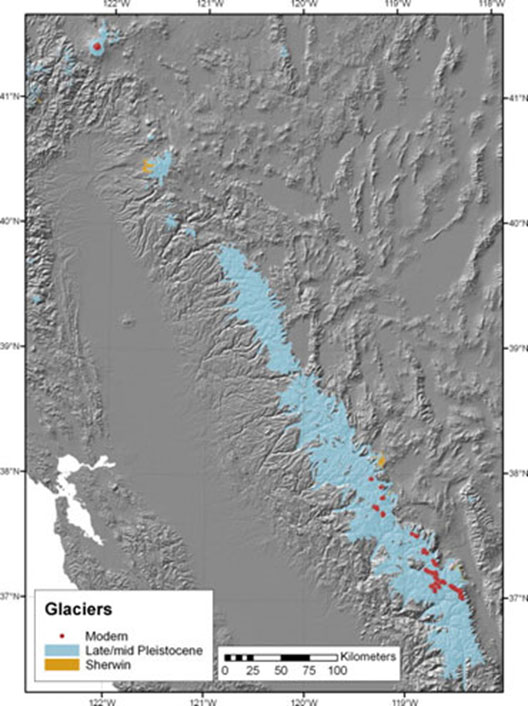 Sierra Nevada Glaciers