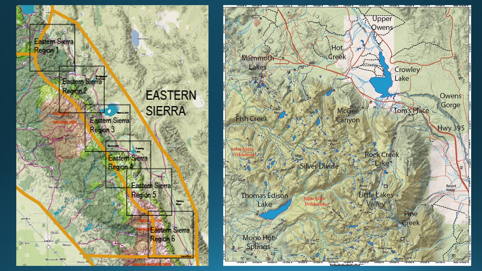 Eastern Sierra Regions