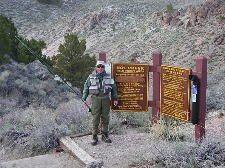 Hot Creek Canyon Section